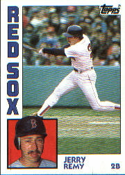 1984 Topps      445     Jerry Remy